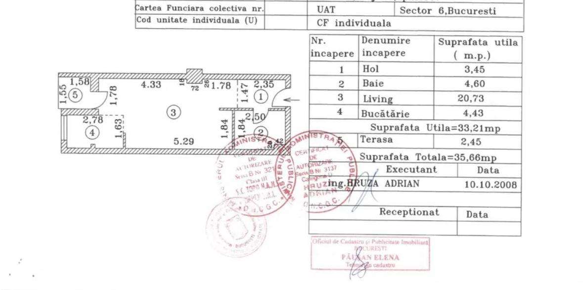 De vanzare garsoniera Valea Larga-Prelungirea Ghenchea,Bloc Primavera-6