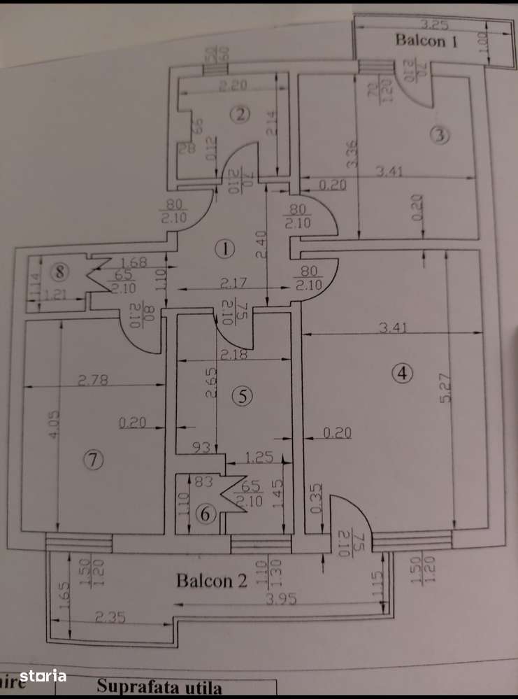 3 Camere zona Centru-8