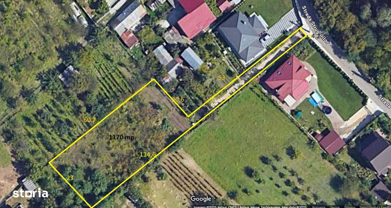 Teren intravilan, Nicolina Strada Strugurilor - Imagine principală: 2/2
