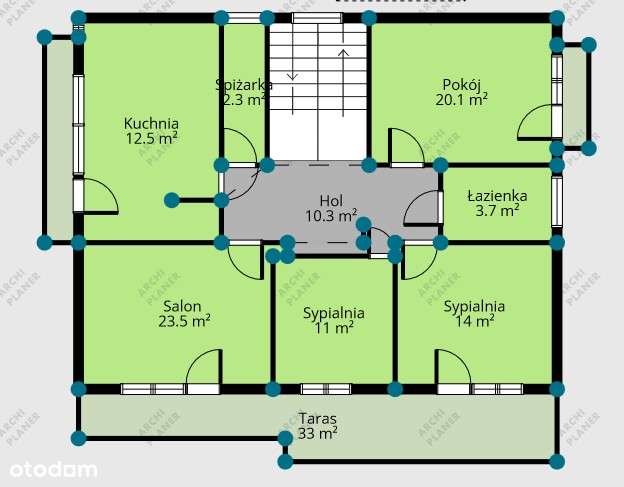 Dom 6 pokoi|działka 623 ar|spokojna okolica|Bieżanów-11