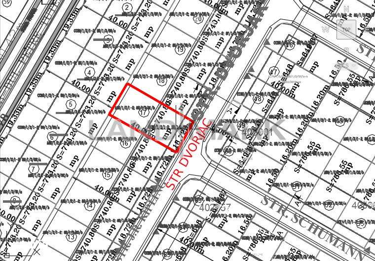 Teren pentru CASA de vanzare  in zona Dumbravita Cora-1