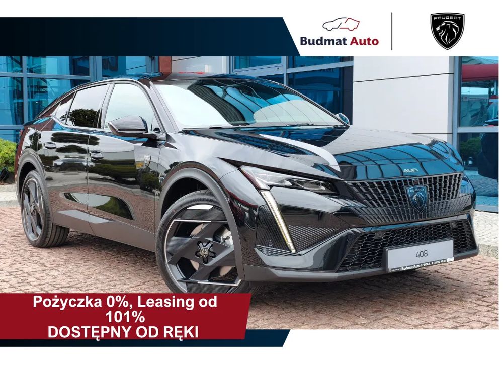 408 GT Exclusive PHEV 225KM - od ręki, Promo Leasing, kredyt 0%