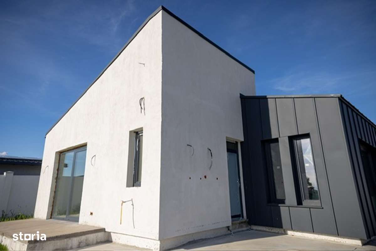 MOCIRA casa pe 1 nivel semifinisata 130mp utili cu teren 5.5ari!-7