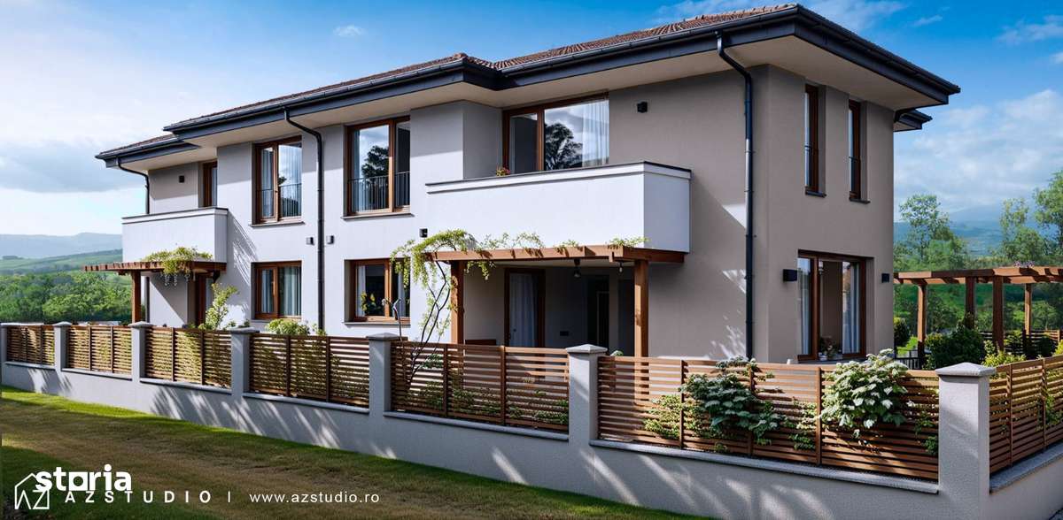 Exclusivitate | Casa tip duplex l Bujoreni – zona Nord Residence-1