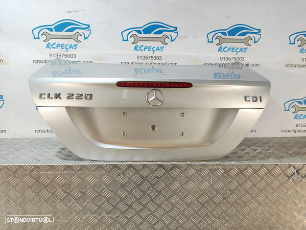 PORTA TAMPA MALA MERCEDES BENZ CLASS CLK W209 A2097500275 FECHO PUXADOR LUZ 3º STOP - 2