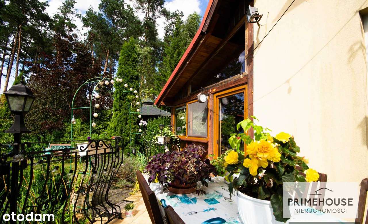 Unikatowy dom z ogrodem przy lesie ogród zimowy!-12