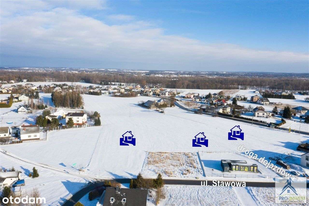 Zgrabna kwadratowa działka, komfortowa lokalizacja-7