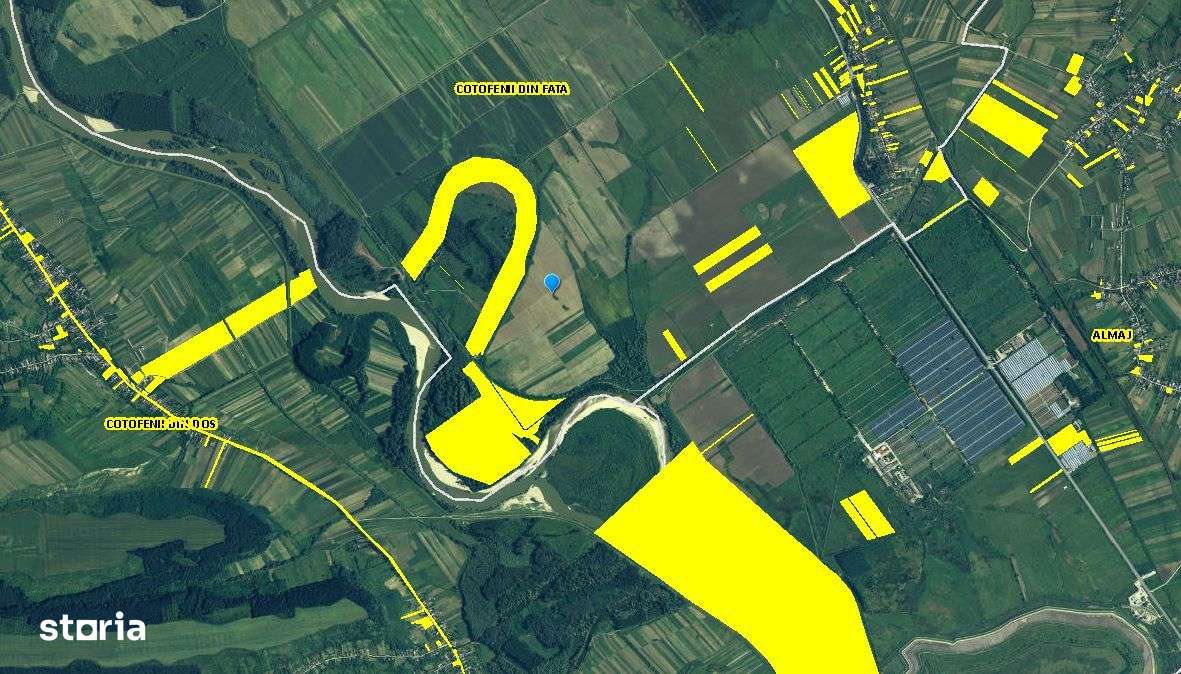 Teren extravilan Cotofanii din Fata 12,500 mp, Dolj - 3001407 - Imagine principală: 2/4