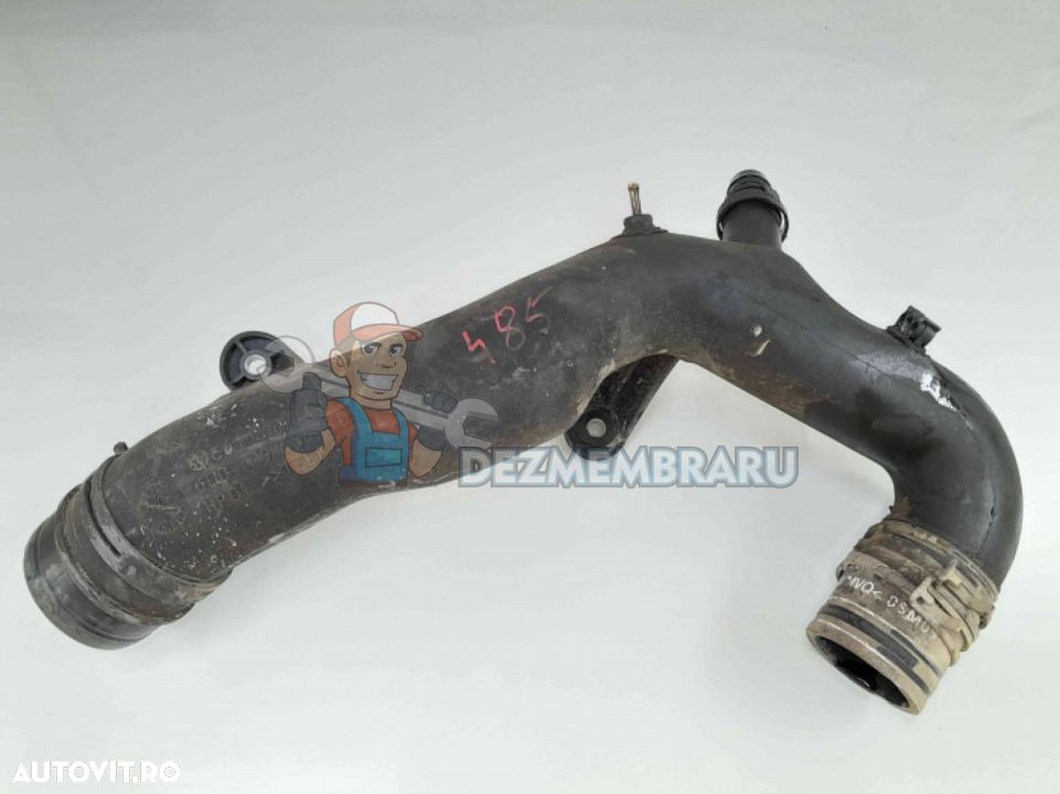 Tub Tubulatura Furtun Conducta Turbo Intercooler, cod 6Q0129654BD, Seat Cordoba (6L2) 1.4 tdi, BNV - 1