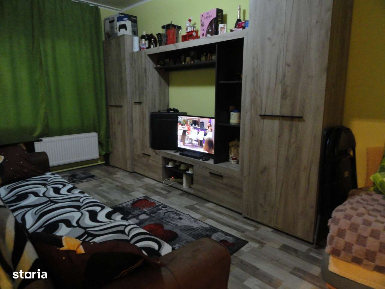 Apartament 1 camera renovat in bloc de apartamente, in Vlaicu, parter-12