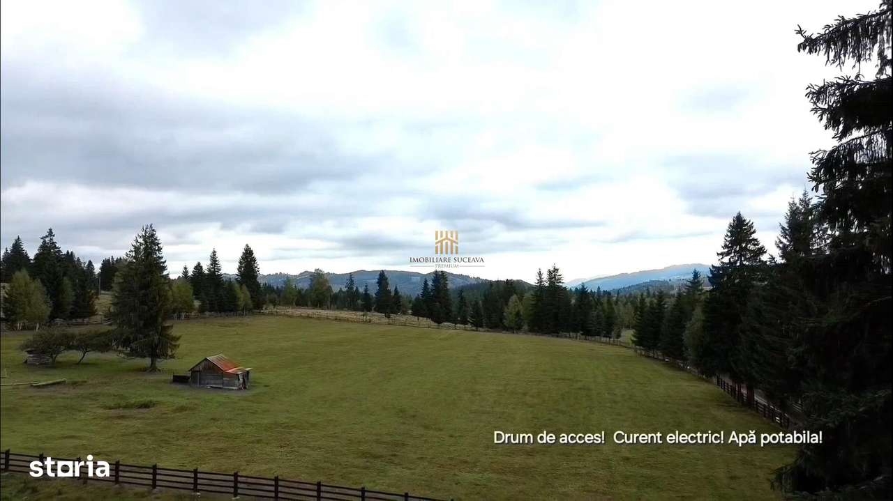 Teren 2804 mp, la munte! In Bucovina – Fundu Moldovei! - Imagine principală: 5/20