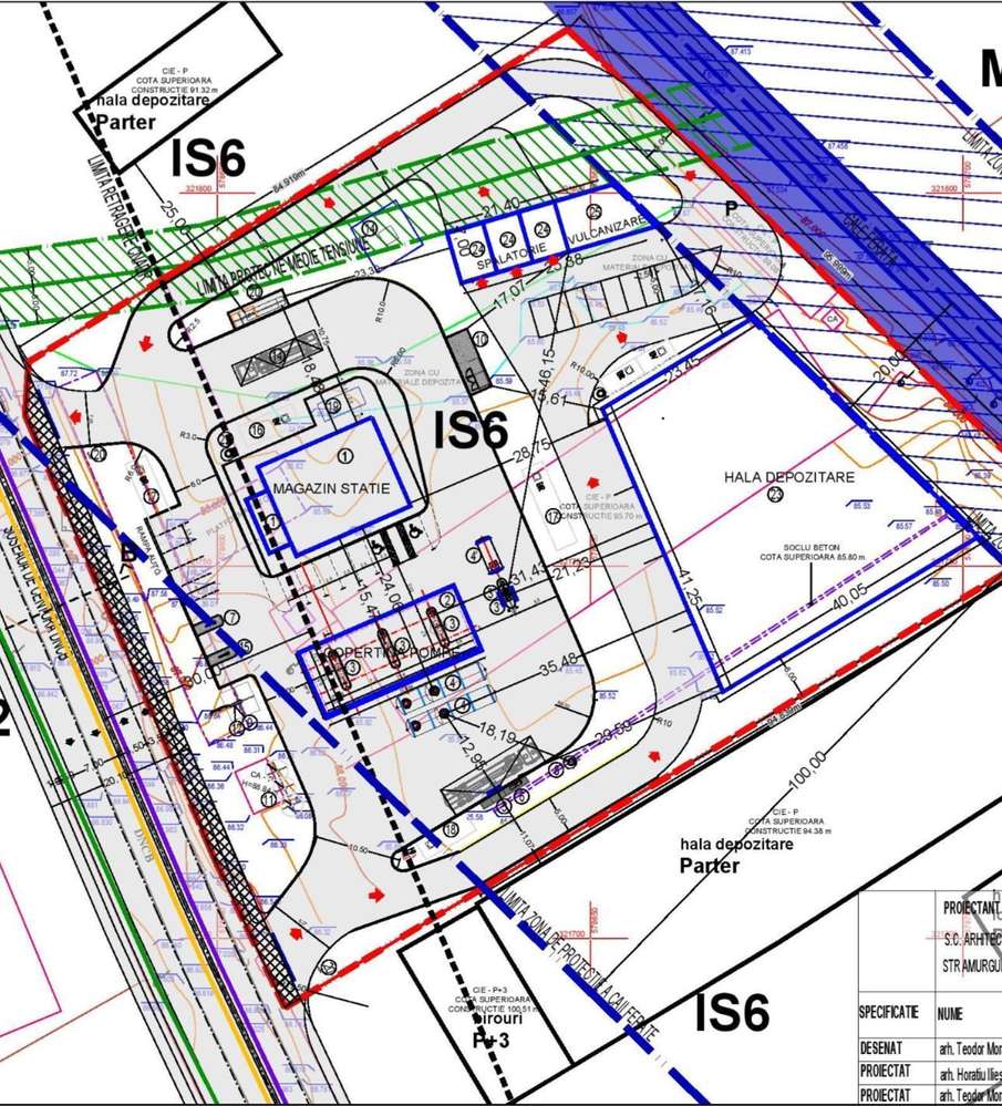 Teren intravilan 9.862 mp – poziție excelentă pe Șoseaua de Centură Br-4