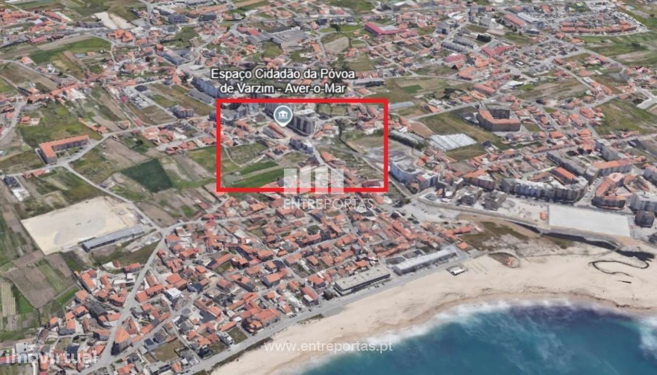 Venda de Terreno com 646 m2, próximo da praia, Aver-o-Mar, Póvoa de - Grande imagem: 2/4