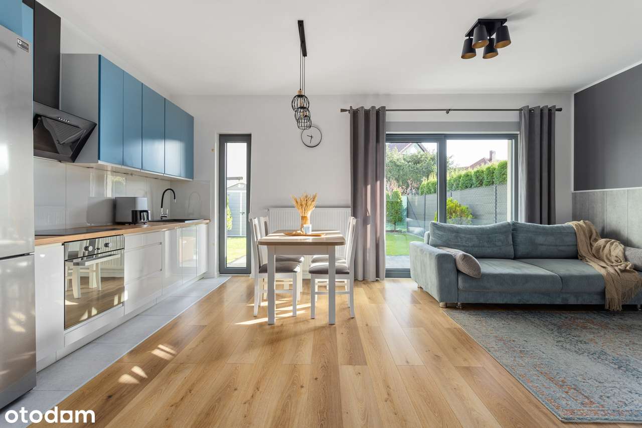 Mieszkanie z dużym ogródkiem w Daszewicach.-0