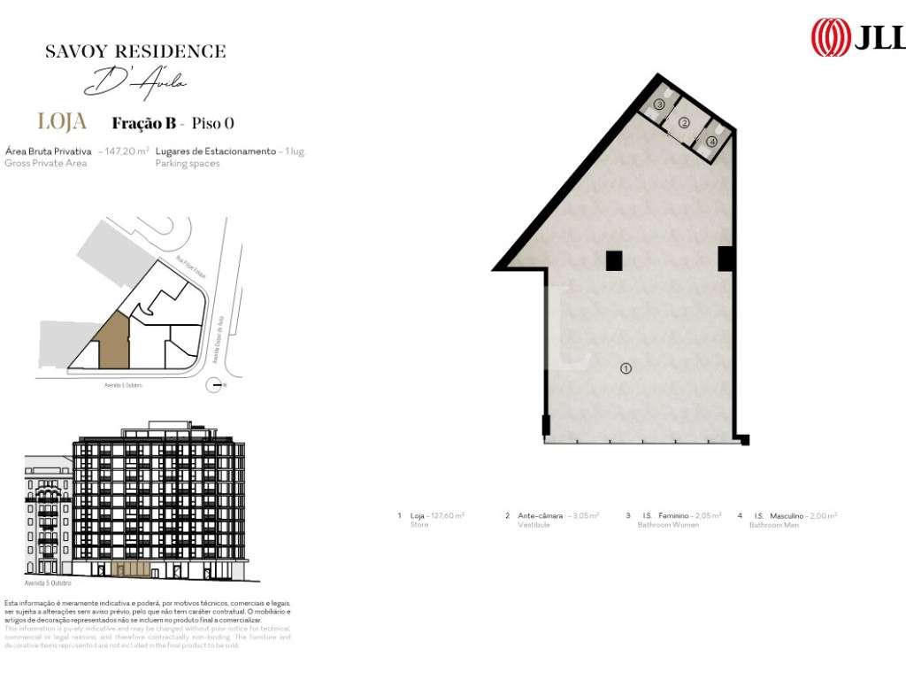 Loja no Savoy Residence D'Ávila, Lisboa - Grande imagem: 3/12