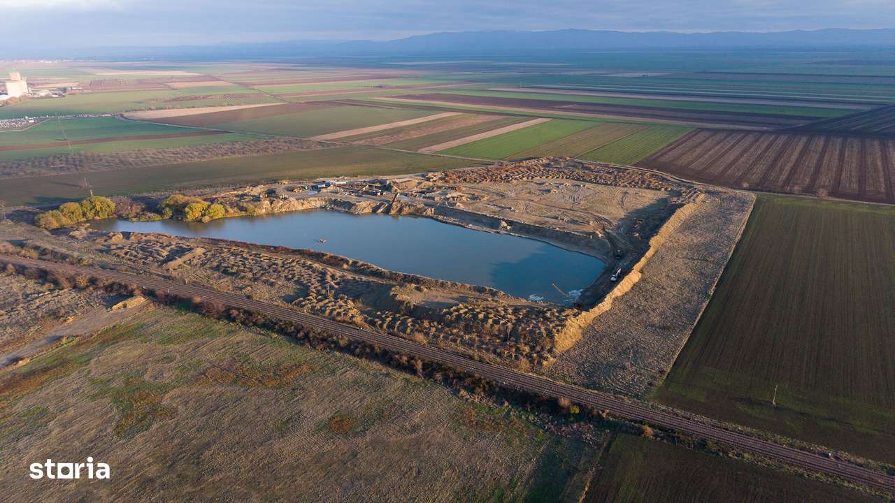 Balastieră în județul Arad cu teren de 12.5 ha - Imagine principală: 3/15
