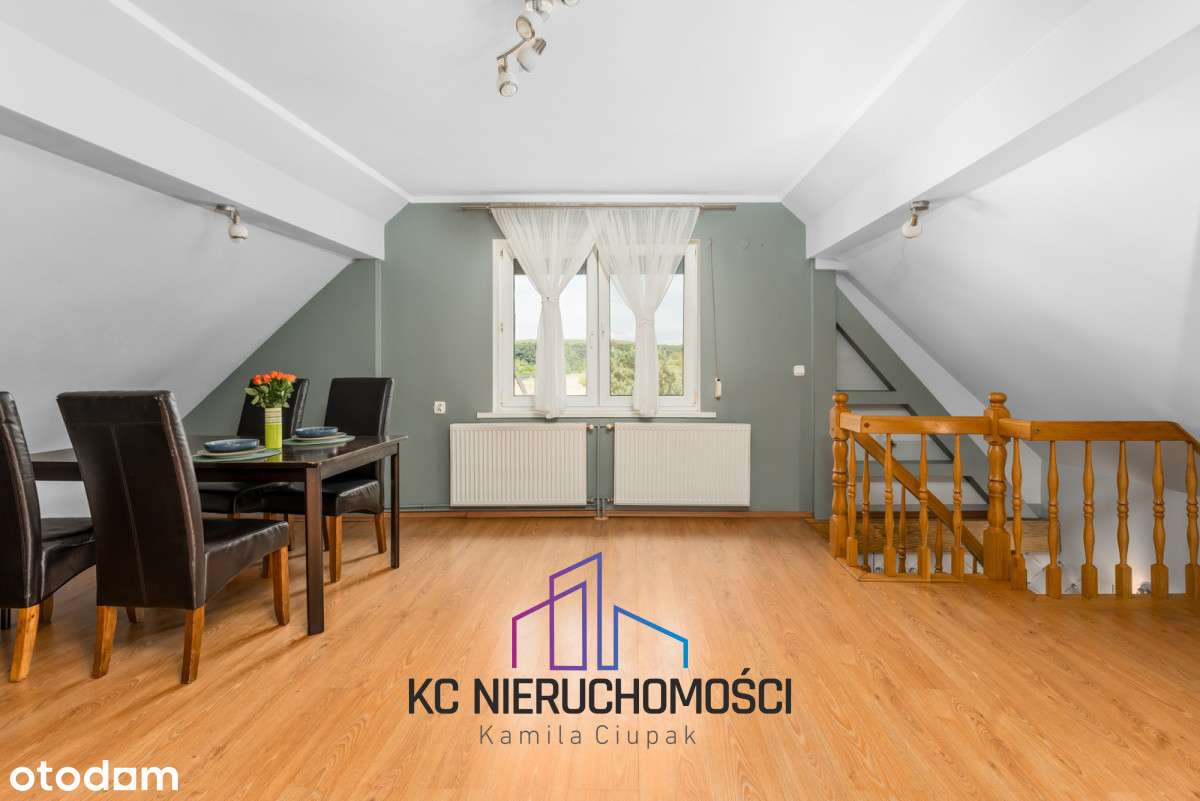 Piętro domu na cichym osiedlu z działką 1365 m2 - Pełny obrazek: 1/20