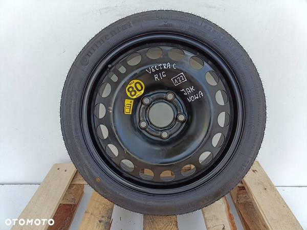 Opel Vectra C Astra H KOŁO DOJAZDOWE dojazdówka 115/70 R16 5x110 2160132 - 1