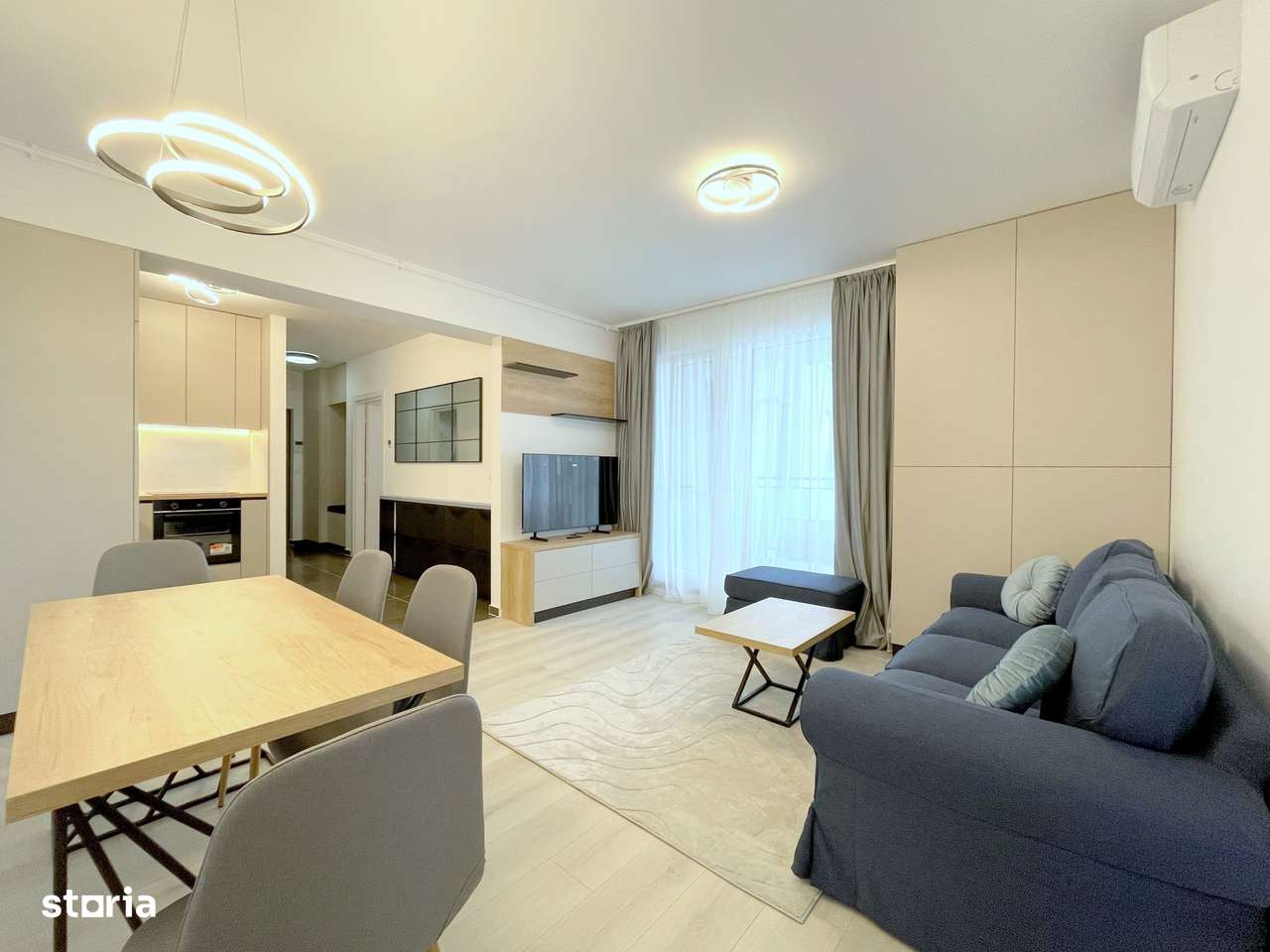 Apartament 3 camere & 2 bai - Denya Forest 7 bloc nZEB - COMISION 0% - Imagine principală: 4/20