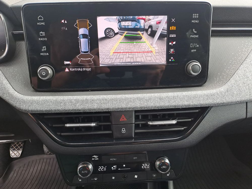 SKODA KAMIQ Digital Display Kamera SmartLink Grzane fotele ASO Salon PL