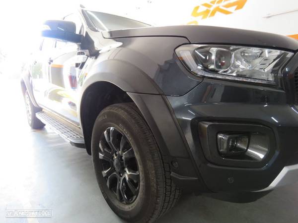 Abas de roda Look Raptor + 45 mm para Ford Ranger Wildtrak 2019+ Com sensores - 2