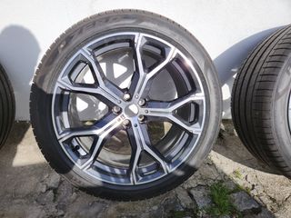 Jantes 21 BMW M Originais com pneus runflat 0 km BMW X5 G05 lci e pre lci 2018 a 2024