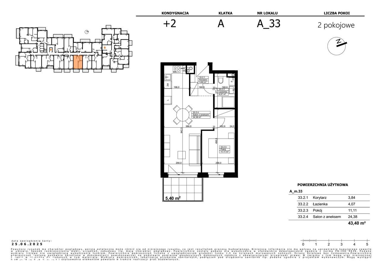 Wilkońskich 3 | mieszkanie 2-pok. | A_m.34 - Pełny obrazek: 2/7