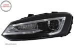 Faruri LED VW Polo MK5 6R 6C 61 (2011-2017) RHD Devil Eye Look- livrare gratuita - 4