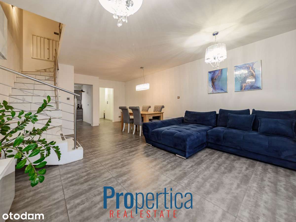 Salon z oddzielną kuchnią + 3 pokoje-1