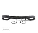 DIFUSOR PARA MERCEDES W118 AMG 19- LOOK CLA45 PRETO BRILHANTE - 5