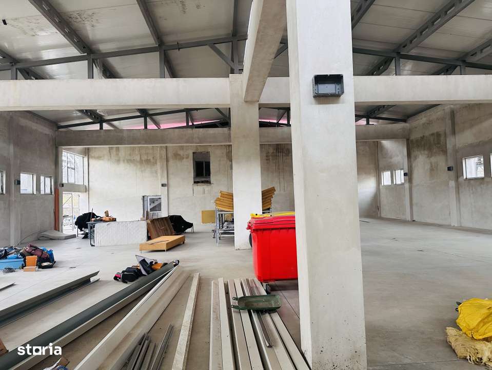 Hala industriala 600 mp, teren parcare 400 mp, de inchiriat, Dragomire - Imagine principală: 5/13