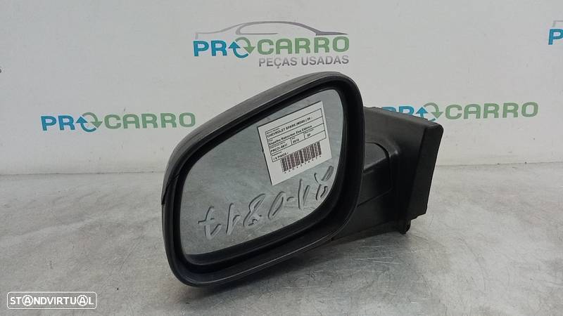 Espelho Retrovisor Esq Elétrico Chevrolet Spark (M300) - 1