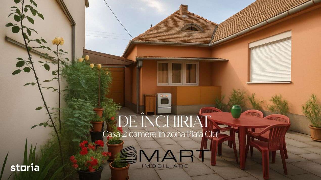 Casa cu 2 camere la curte in zona Piata Cluj - Imagine principală: 1/8