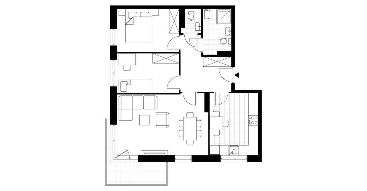 Młoda Rumia | mieszkanie 4-pok. | M​R11 P2/M4 - Pełny obrazek: 4/9