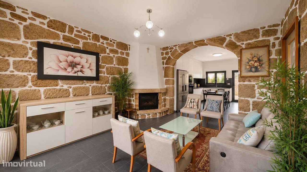 Moradia T4 em Pedra de 1789 | O Charme da História com o Conforto da M-39