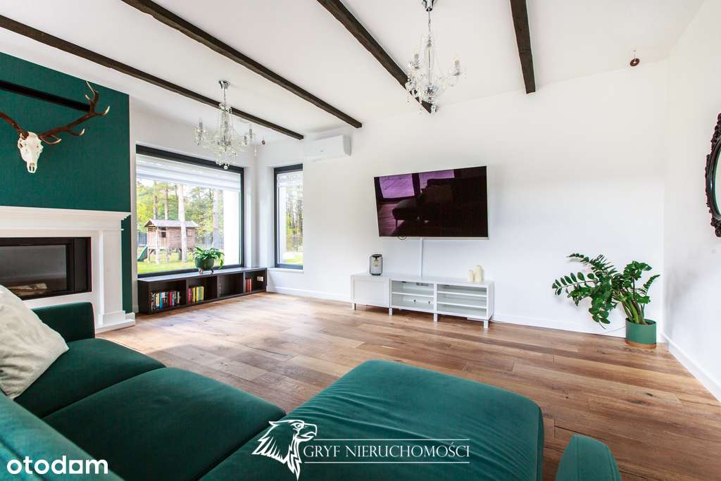 -Nowoczesny dom w otoczeniu lasu - duża działka --5