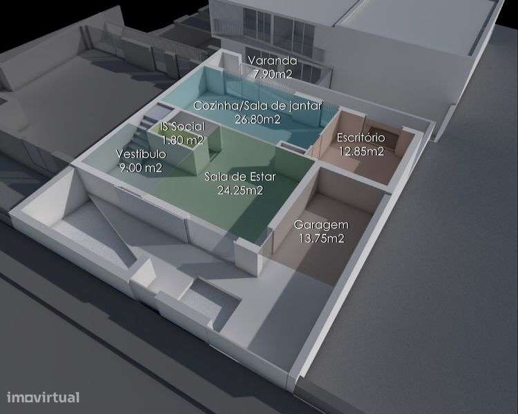 Lote de terreno para construção. Casal de Cambra - Grande imagem: 4/8