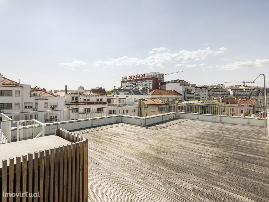 Fantástica penthouse com terraço