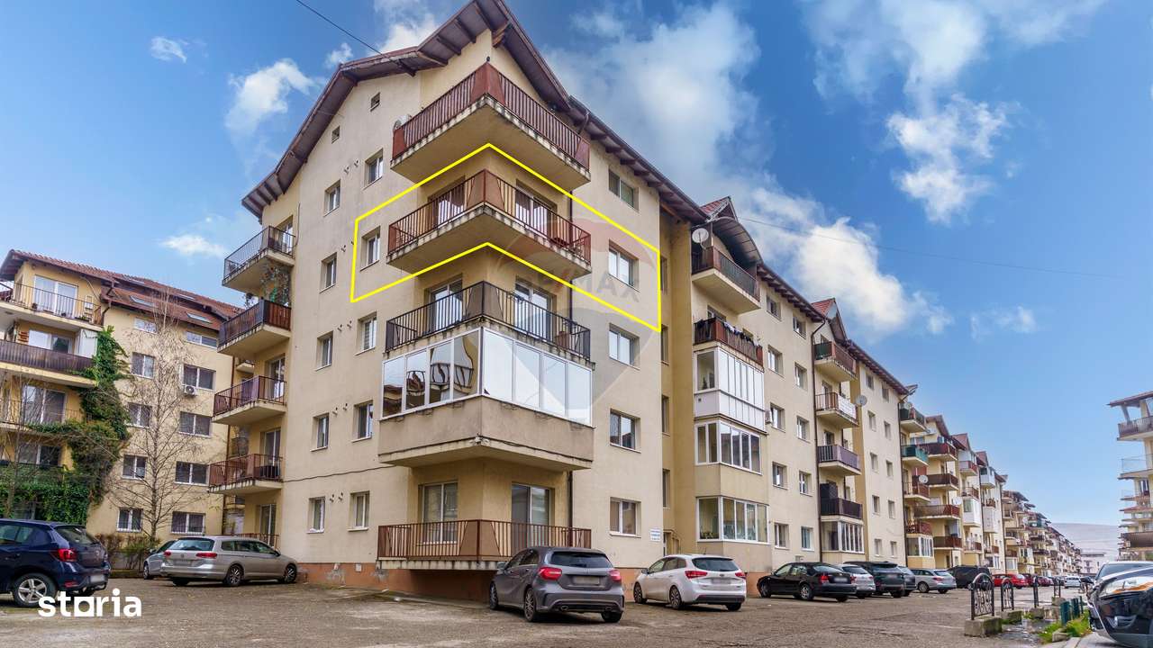 Apartament 2 camere, balcon 7 mp, parcare – Str. Florilor, Comision 0%-0