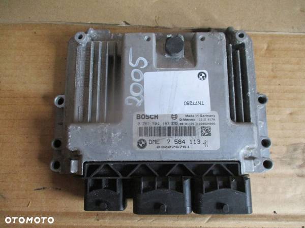 STEROWNIK SILNIKA KOMPUTER MINI COOPER 1.6 7584113 0261S04163 - 1