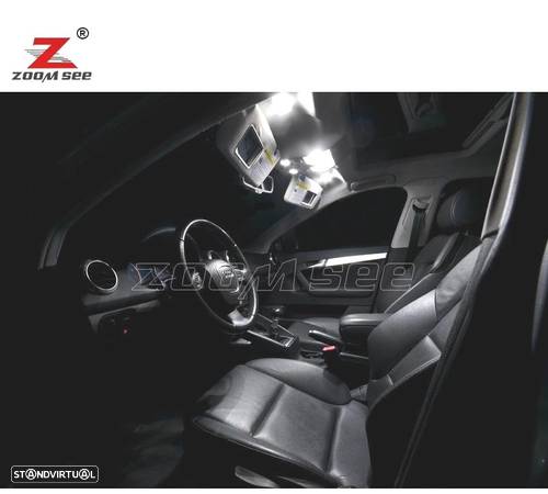 KIT COMPLETO DE 20 LÂMPADAS LED INTERIOR PARA 2003-2013 PARA AUDI A3 S3 8 P 3 PUERTA Y 5 PUERTA SPO - 4