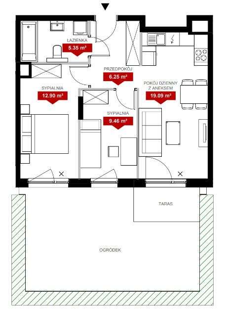 Klimatyczne Jeżyce, 3 pokoje ogród blisko centrum-2