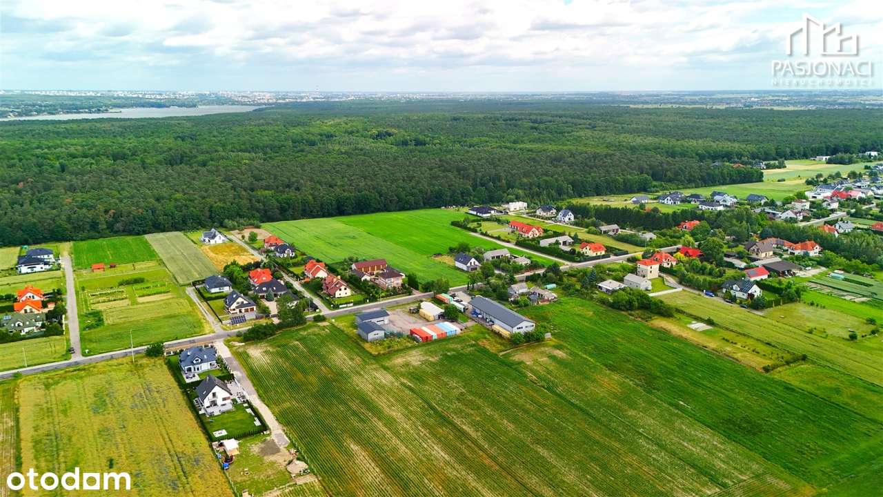 Ustawne działki budowlane Prawiedniki, gm. Głusk-10