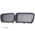 GRELHAS FRONTAIS PARA BMW E38 94-01 LOOK PRETO MATT - 4