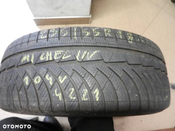 Opona pojedyńcza 235/55r18 michelin pilot alpin pa4 6,8mm zima - 1