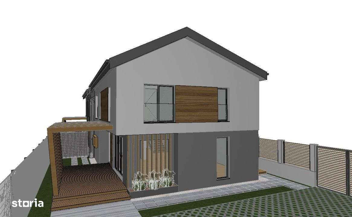 Duplex 129mp, 4 camere, 281mp teren, zona Dumitru Tautan - Imagine principală: 5/10
