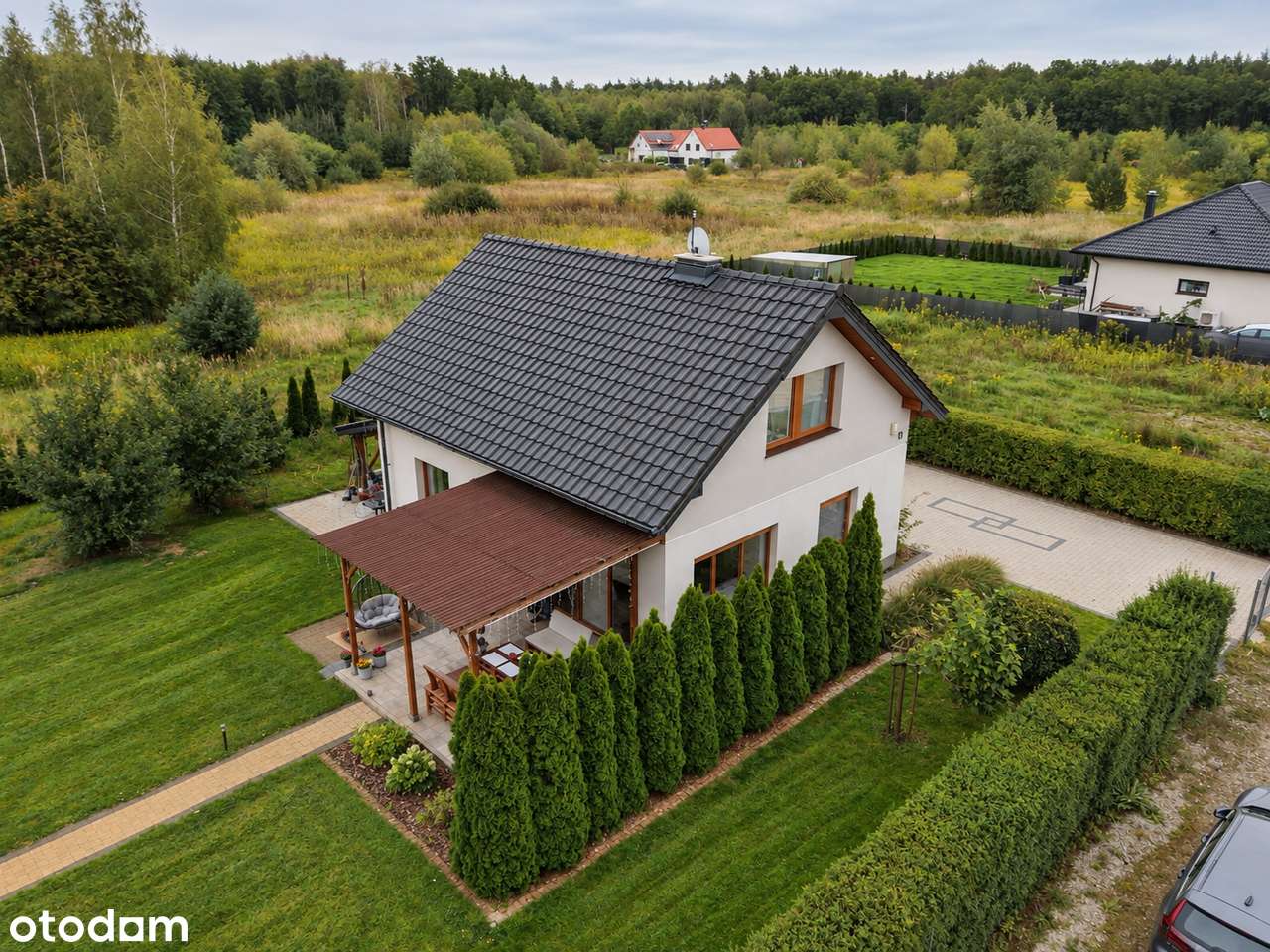 Dom przy lesie | 1383 m² działki | Wilkszyn-10