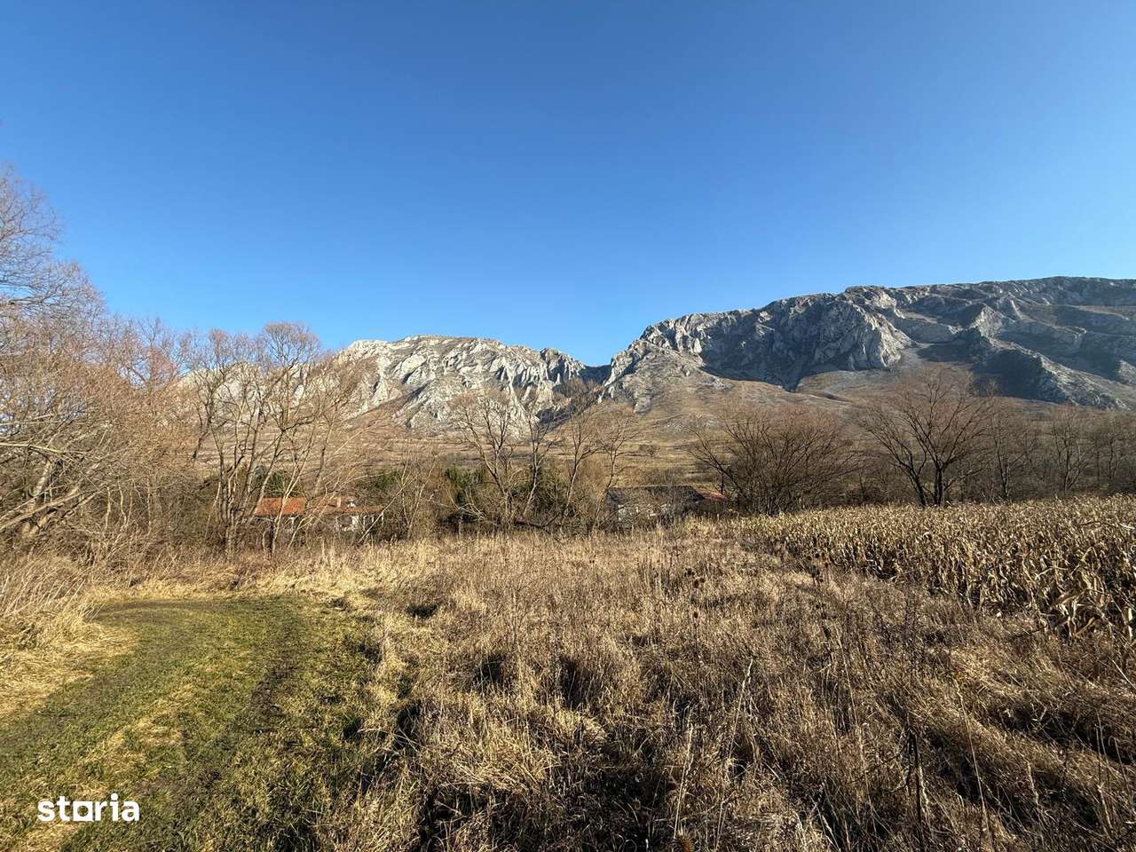 Teren 1.250 m² Rimetea, priveliște superbă, acces din 2 direcții - Imagine principală: 5/7