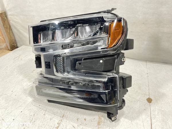 Lampa LED Lewy Lewa Przód CHEVROLET SILVERADO 1500 19-20r USZKODZONA, ORYGINAŁ, WYSYŁKA - 3