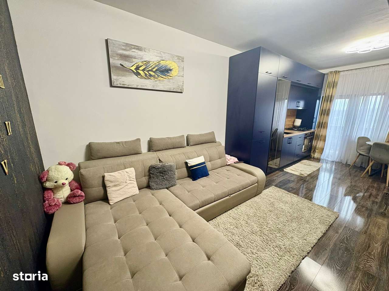 Apartament 2 camere, bloc 2019, Visan, mobilat si utilat-2